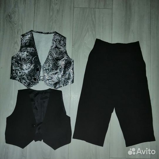 Жилетки и брюки