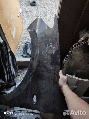 Крыло переднее левое citroen c-elysee