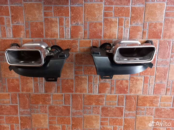 Насадки на глушитель амг мерс CL 500 2013 года