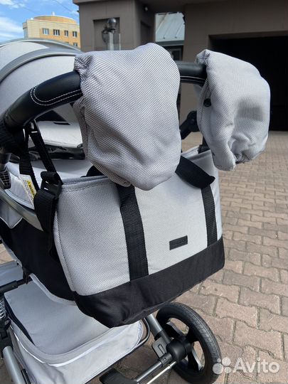 Коляска трансформер 3в1 luxmom 558 luxmom 555