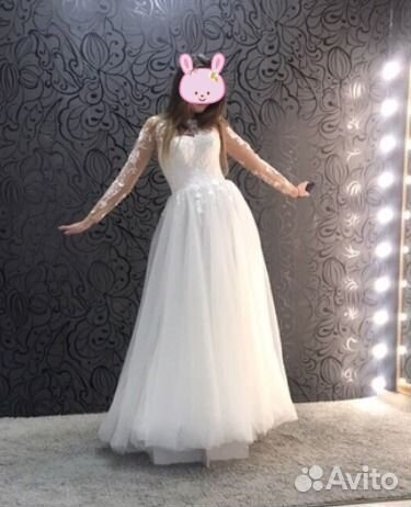 Свадебное платье 44 (S/М)