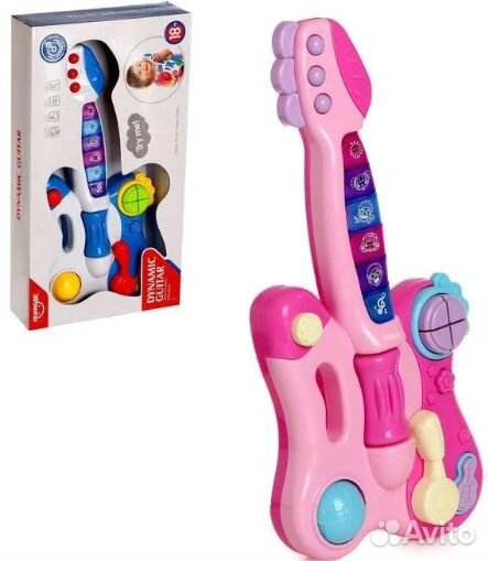 Игрушка музыкальная гитара «Мелодия»