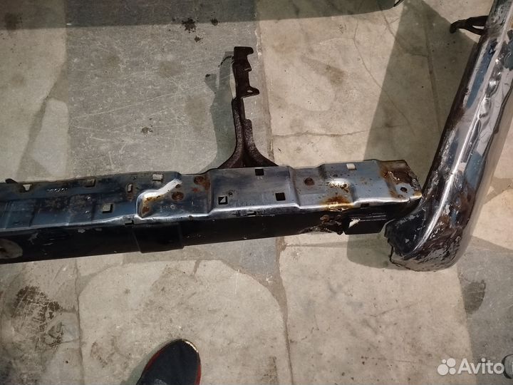 Бампер задний Тойота раннер, сурф, хайлюкс