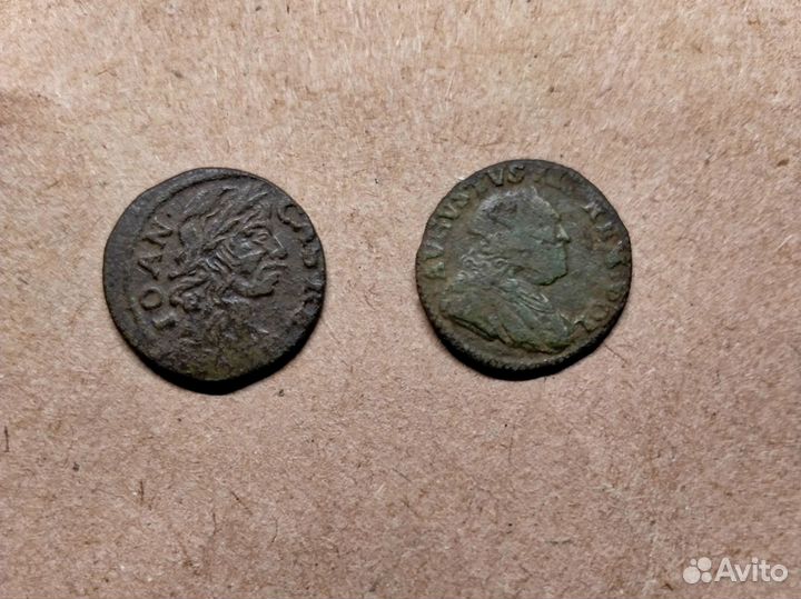 Монеты Польши (1666-1751гг)