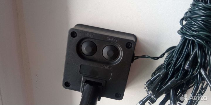 Герлянда с солнечной панелью