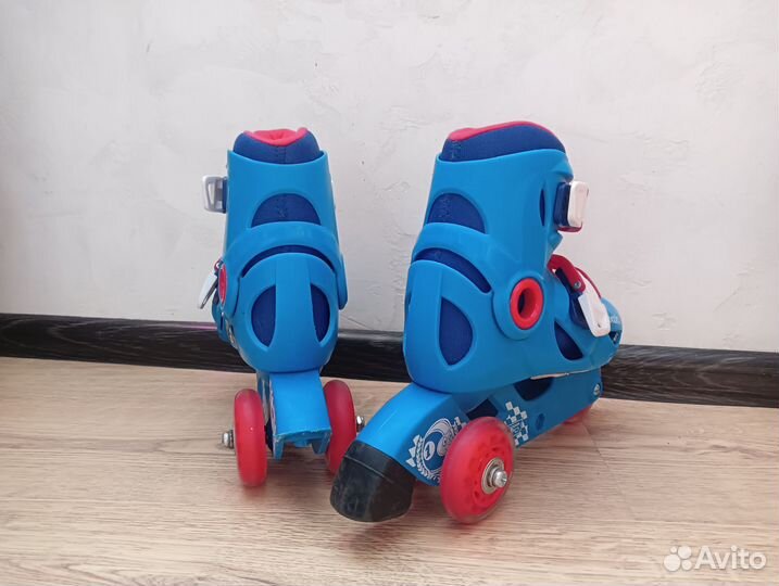 Роликовые коньки детские раздвижные