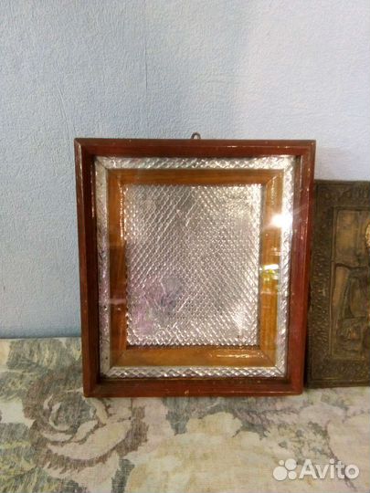 Иконы неопалимая Купина, Павел, Вседержитель, киот