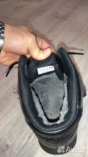 Кроссовки зимние nike с мехом