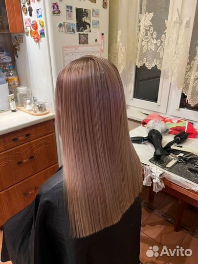 Окрашивание волос, мелирование, Аиртач