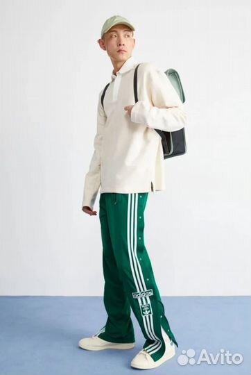 Брюки adidas adibreak green