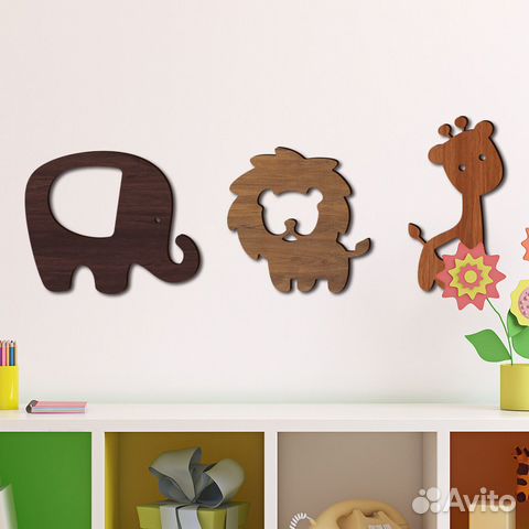 Деревянный декор для комнаты