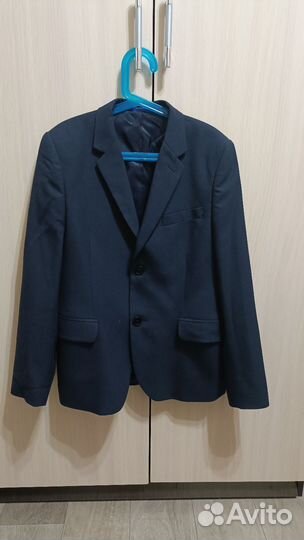 Пиджак школьный для мальчика 152