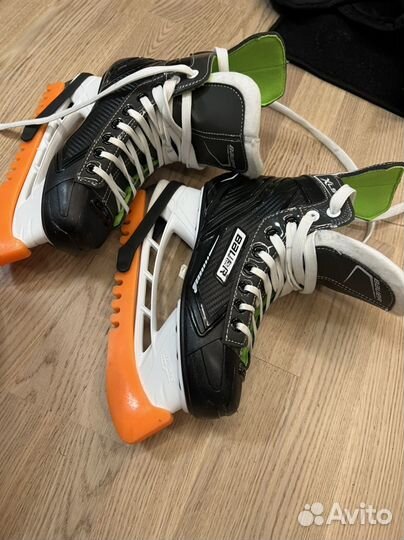 Хоккейные коньки bauer юниорские размер 4
