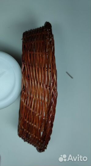 Корзина для хранения плетёная