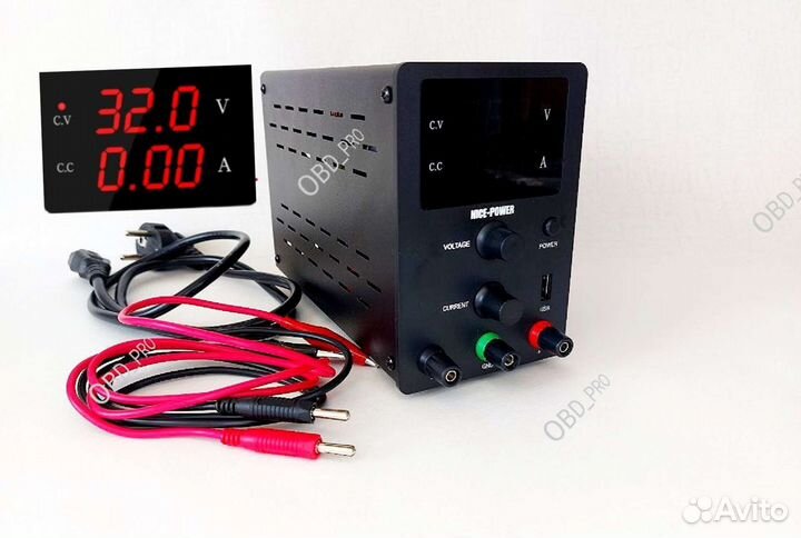 Лабораторный блок блок питания R-SPS 30В, 10А