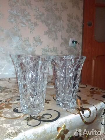 Хрустальная ваза