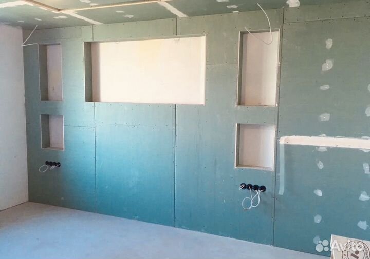 Монтаж гипсокартона