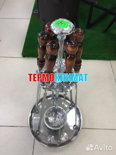 Подставка с шампурами 45см для подачи шашлыка