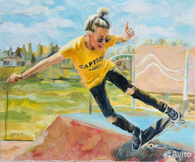 Картина маслом на холсте