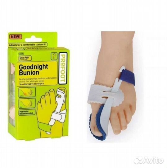 Новый бандаж-корректор больш пальца стопы, ночной