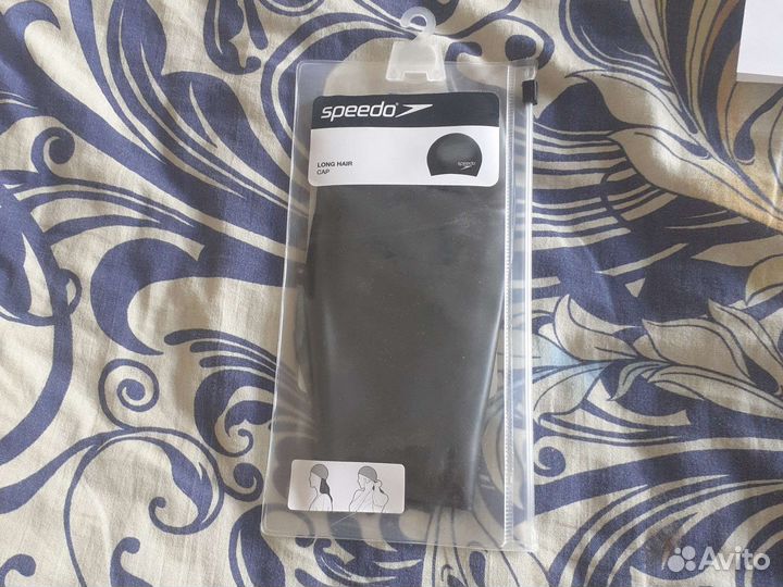 Speedo силиконовая плавательная шапочка