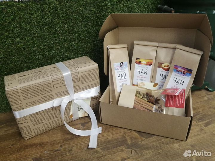 Подарочные наборы из чая и кофе