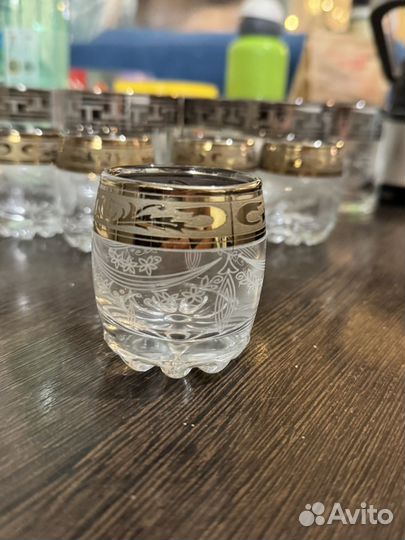 Набор стаканов и стопок