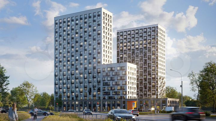 2-к. квартира, 80,1 м², 9/21 эт.