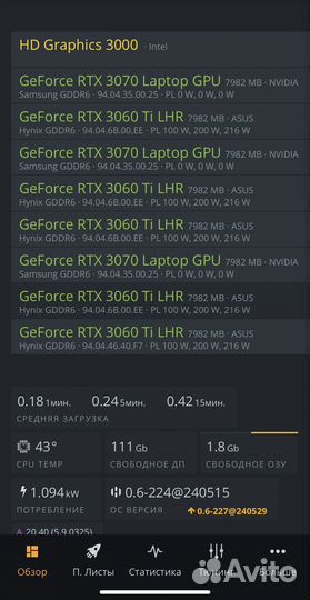 Майнинг ферма видеокарты