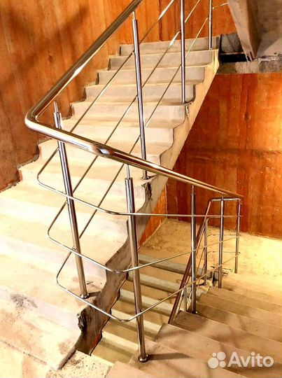 Перила для лестниц из нержавеющей стали