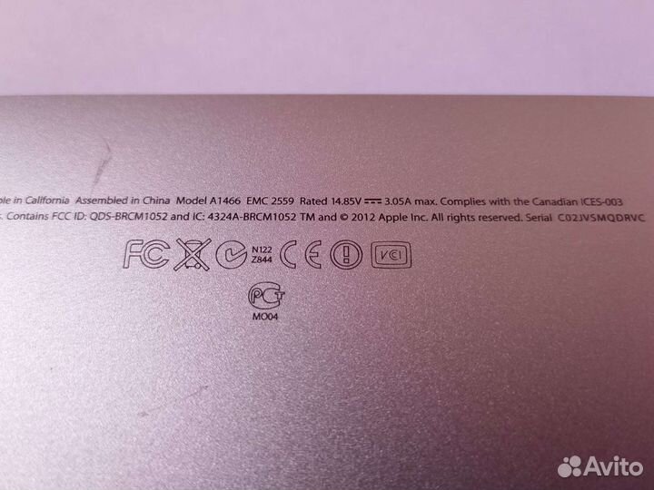 Macbook a1466 на запчасти