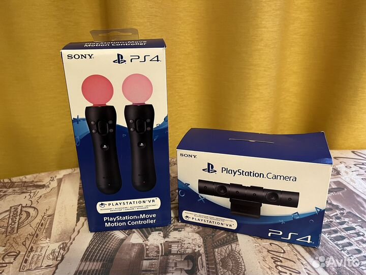 Sony ps4 camera + motion controller 2pc