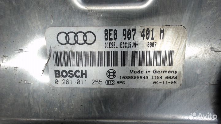 Блок управления двигателем Audi A6 (C5), 2003