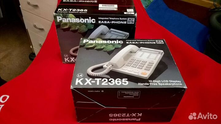 Проводные стационарные телефон panasonic KX-T2365