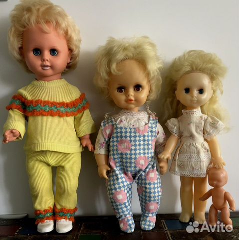 Куклы Игрушки СССР