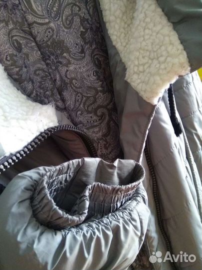 Пуховик женский 58р-р