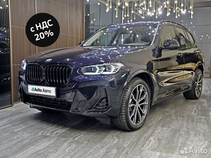 BMW X3 2.0 AT, 2024, 52 км