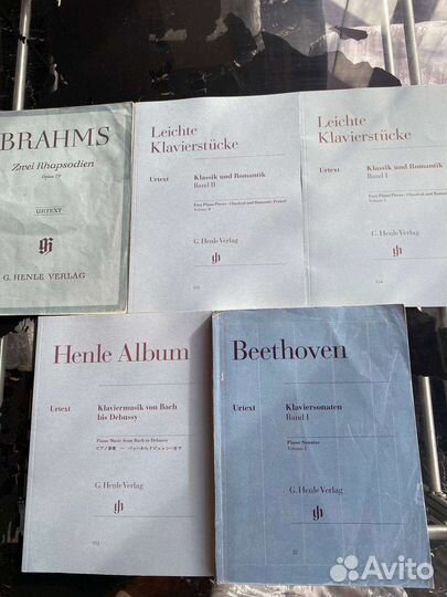 Ноты издания беренрайтер barenreiter И хенле henle