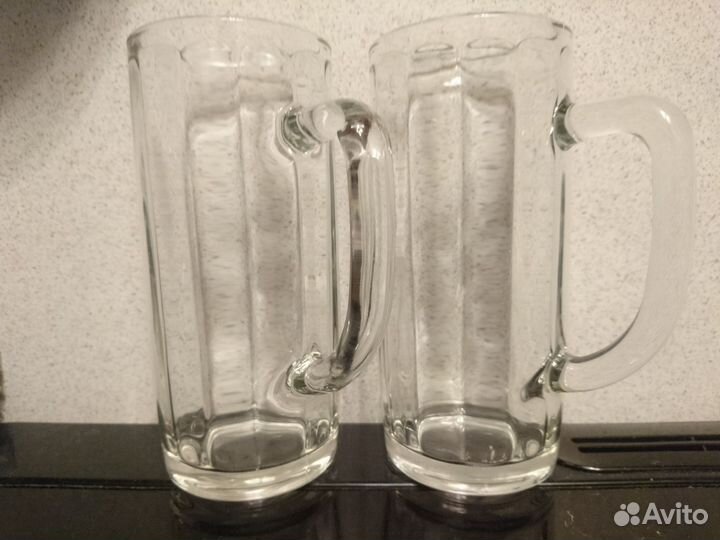 Кружки пивные 2 штуки, Франция, 0,5 л