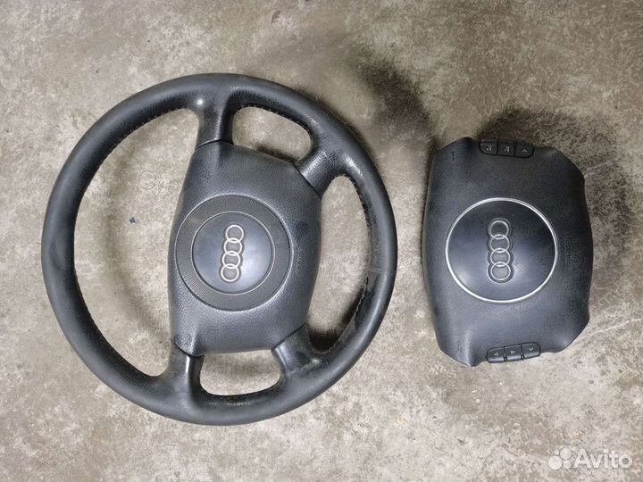 Подушка безопасности водителя audi a6 c5