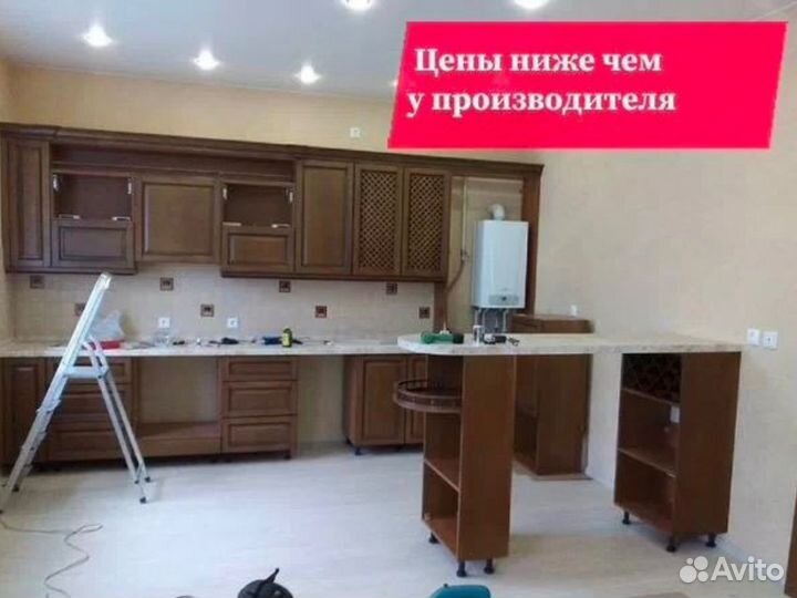 Сборка мебели, установка кухни