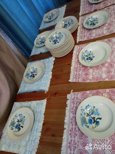 Салфетки лен времён СССР 12штук