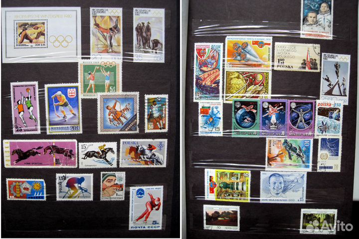 Марки СССР, гдр, Вьетнам, Монголия, Польша и т.д