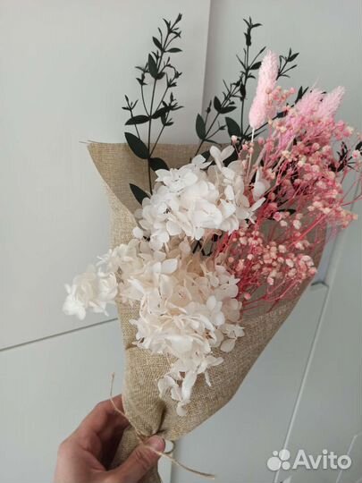 Букет из стабилизированных цветов