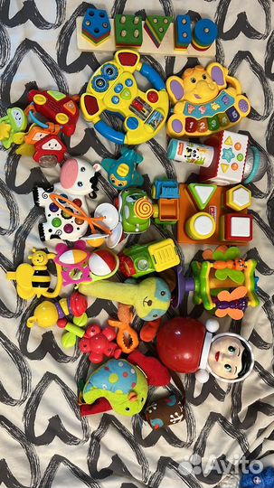 Развивающие игрушки пакетом