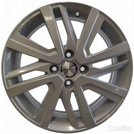 Диски Khomen KHW 1609 6x16 4*100 ET50 DIA60.1 Gray-FP Литой