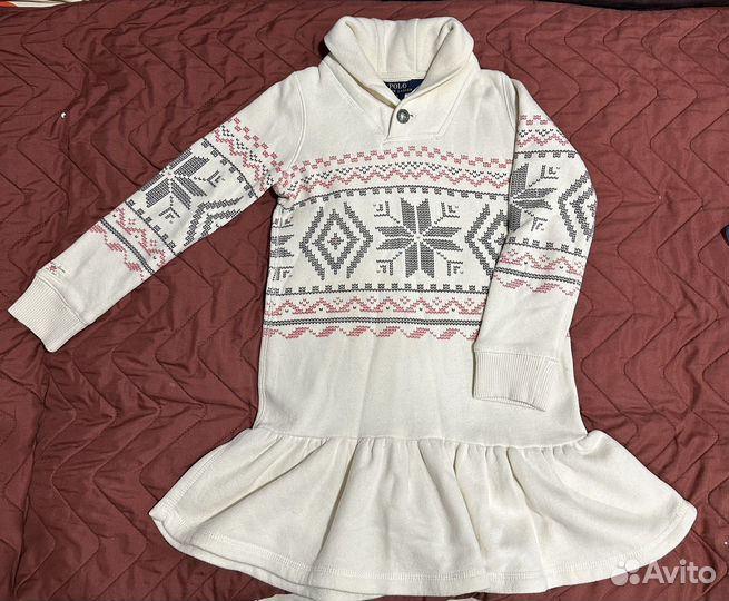 Платье свитшот Ralph Lauren, 116-122