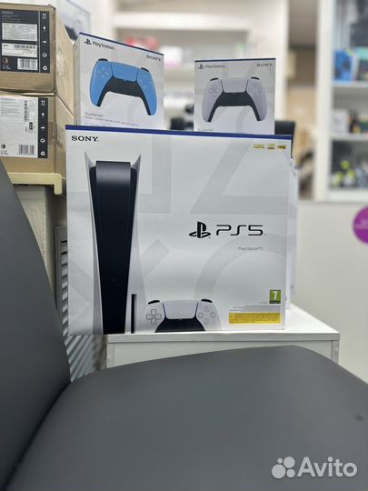 Sony playstation 5 slim с дисководом