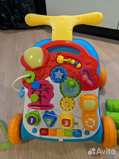 Музыкальные Ходунки каталка 3 в 1 HB Sprinter