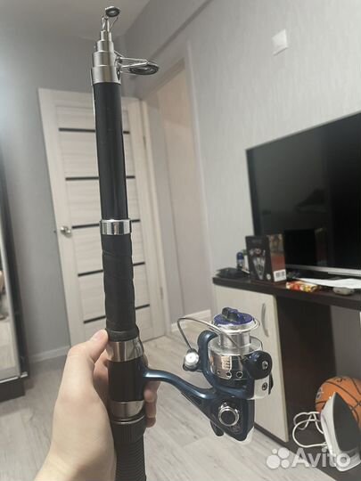 Удочка с катушкой